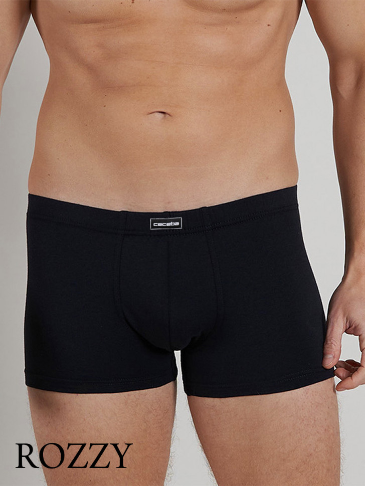 Трусы шорты мужские Ceceba 020477/5XL-6XL черный/черная полоска (уп.2шт.)