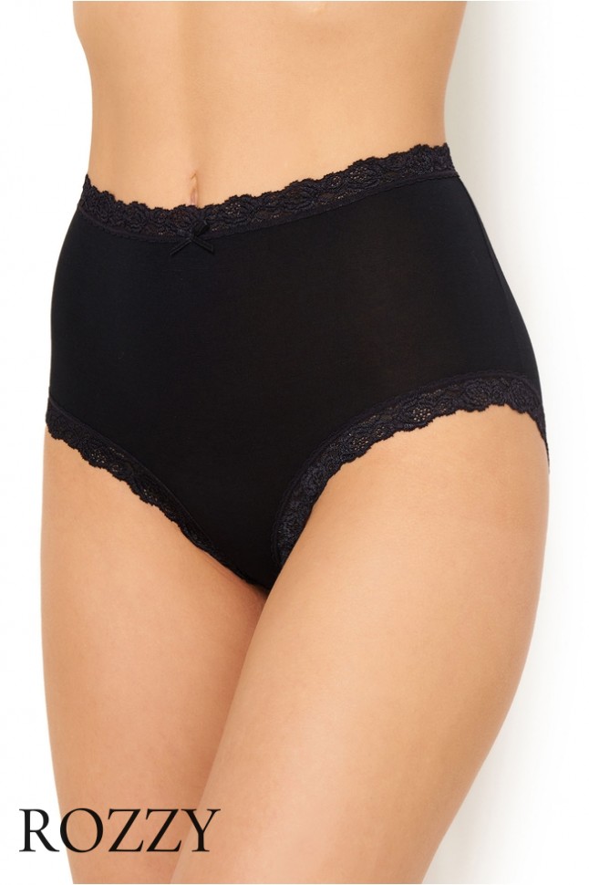 Трусы макси Nina Von C Cosy 1616058499 черный (уп.3шт.) 