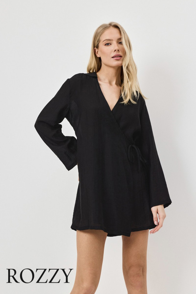 Платье домашнее Aruelle Noir черный