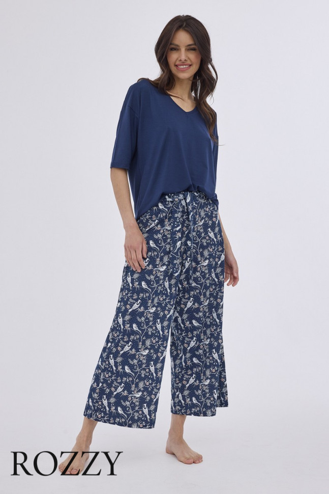 Пижама Cornette Betsy 844 3/4 синий