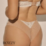 Трусы бразильяна Kinga Coco B-1158/2 экрю 