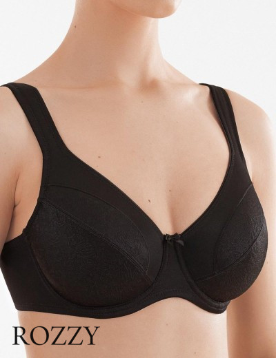 Бюстгальтер минимайзер Senselle by Felina Daily Comfort 1010097 черный