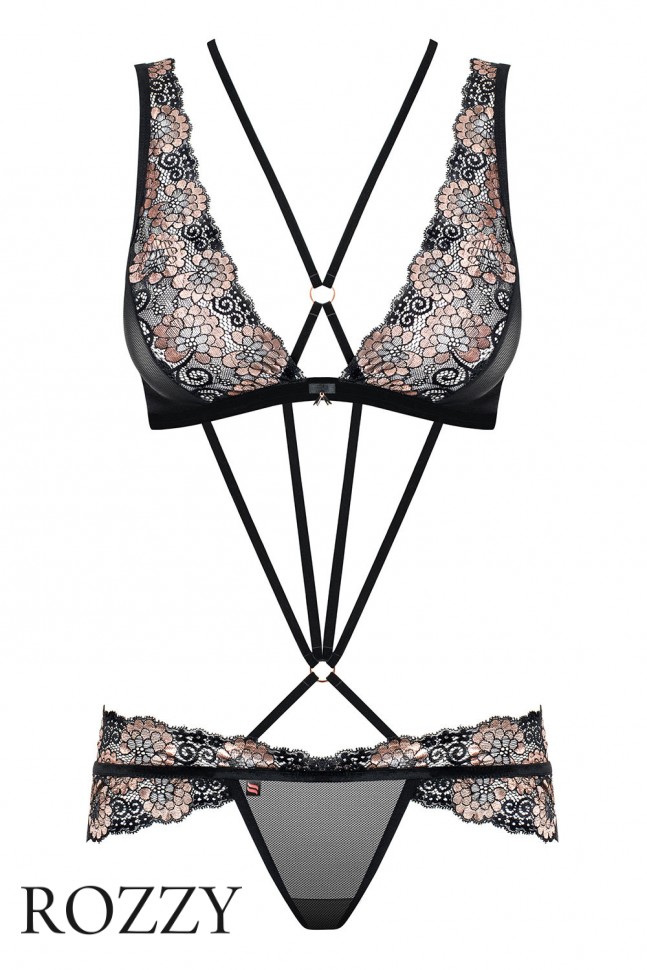 Боди стрэп Obsessive Sea-1 873 черный  