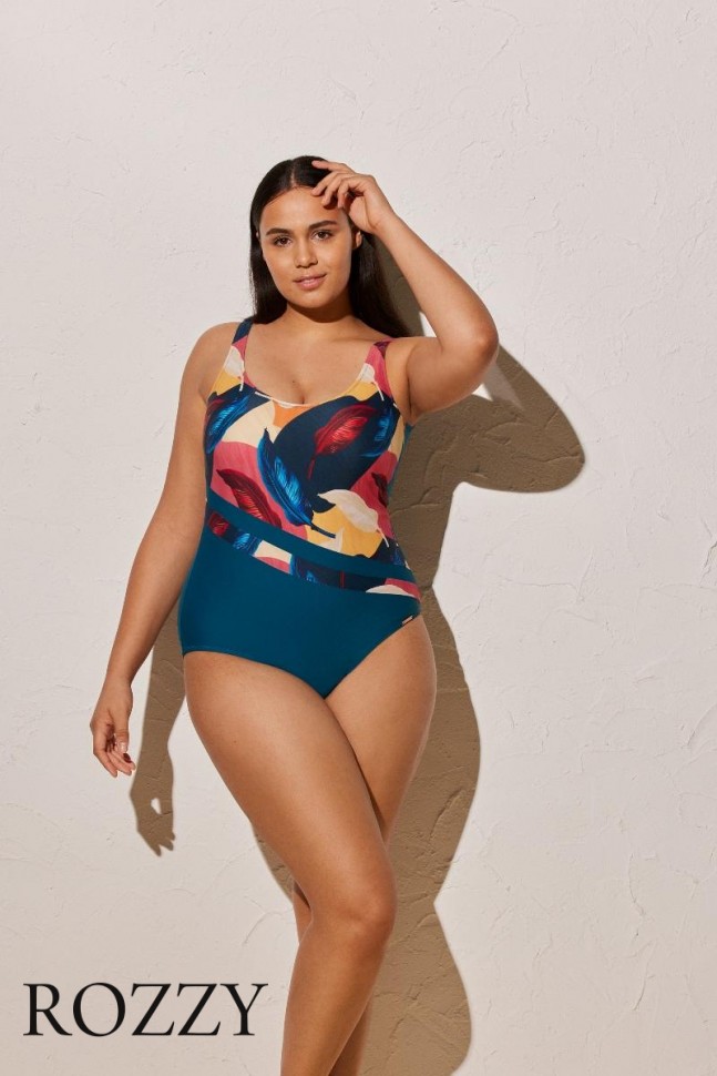 Купальник слитный Ysabel Mora 82349 морская волна