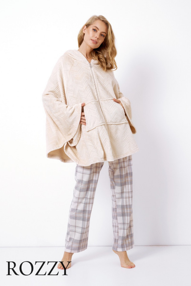 Кофта домашняя Aruelle Zahra бежевый