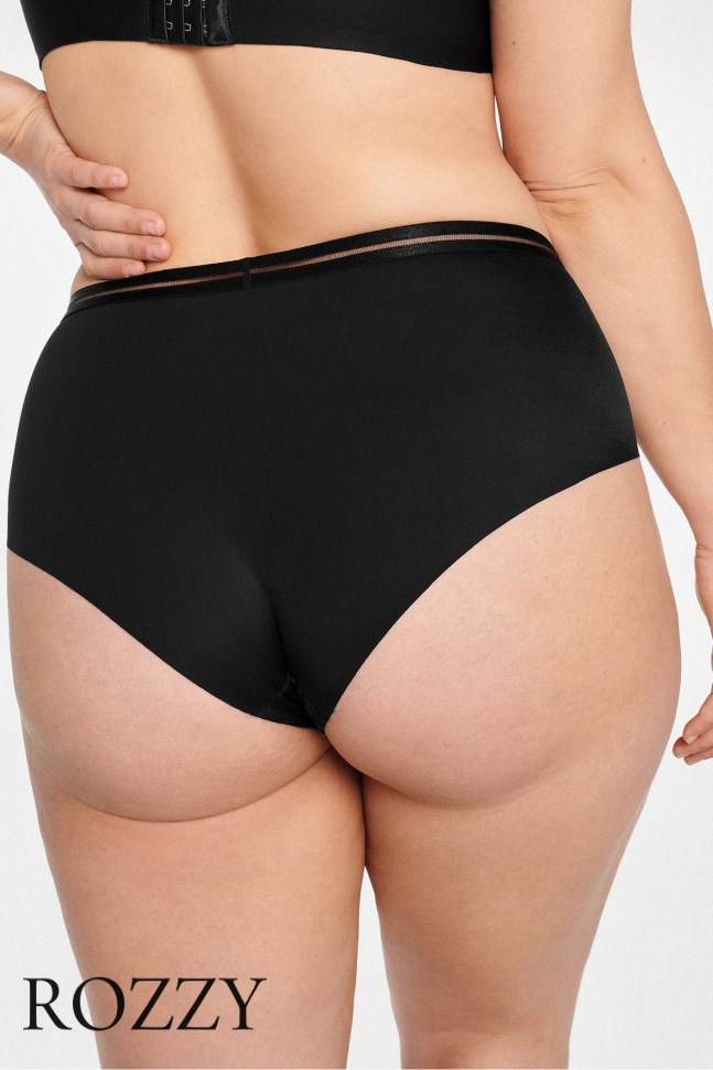 Трусы кюлот обрезные Naturana The Monday 4658 черный К