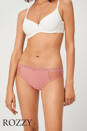 Трусы слипы хлопковые Ysabel Mora 19535 пыльная роза