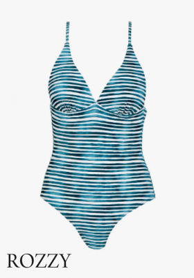 Купальник слитный Naturana 73395 изумрудный Ф