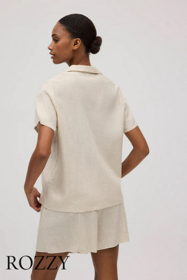 Рубашка пляжная Ysabel Mora 86168 бежевый