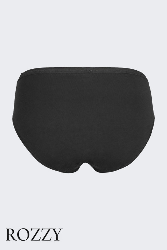 Трусы слипы хлопковые Nina Von C Base 4020122 черный