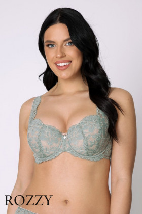 Бюстгальтер балконет Subtille Bella Olive оливковый