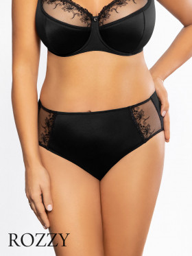 Трусы классика обрезные Corin Bella 03724 черный