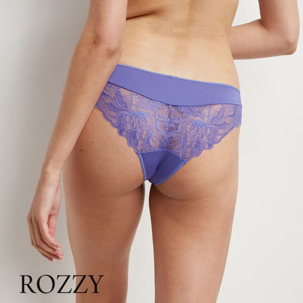 Трусы слипы DIM Generous Essentiel 08H5 фиолетовый/бабочка