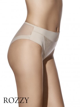 Трусы классика Selene Violeta Braga серо-бежевый