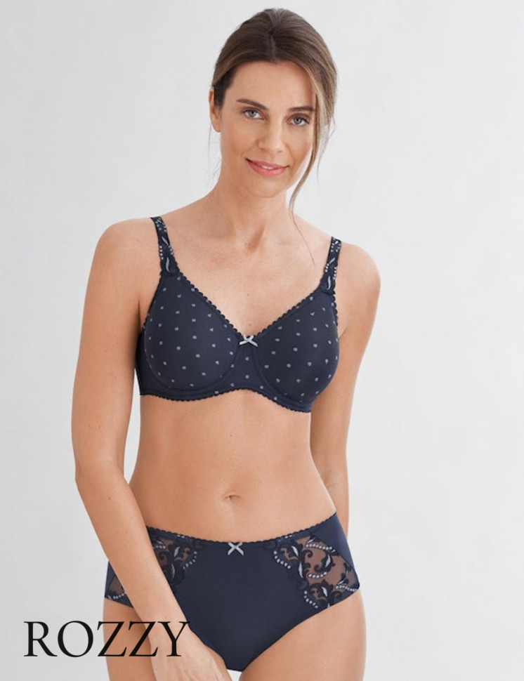 Трусы классика обрезные Felina Secret Delight 213292 синий (голубой фьорд) К+Ф