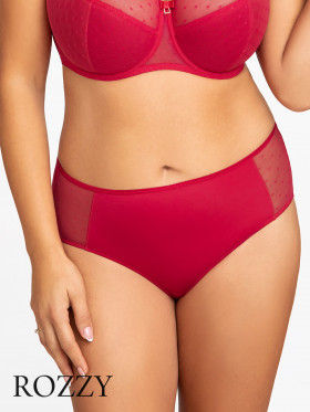 Трусы классика обрезные Corin Twiggy 03723 рубиновый