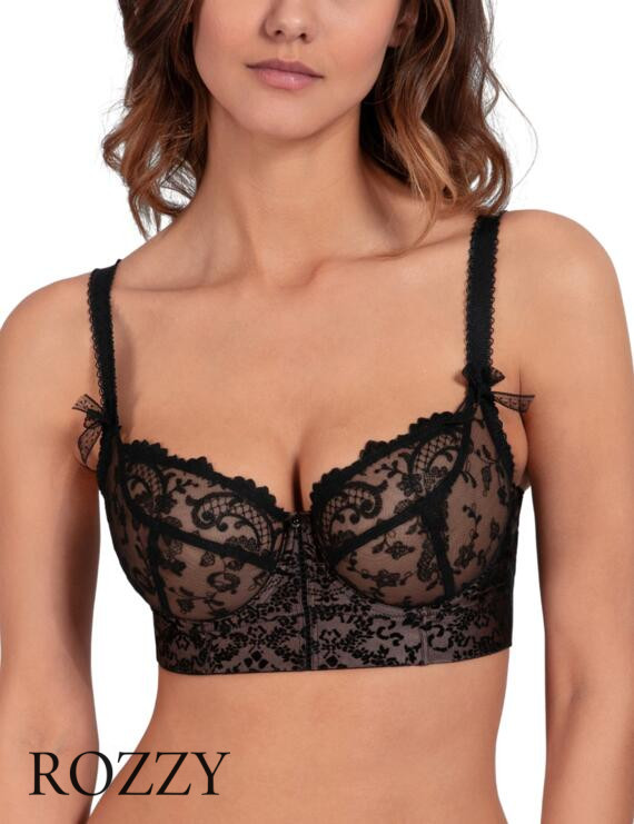 Бюстгальтер бюстье Empreinte Gaby 11220 черный