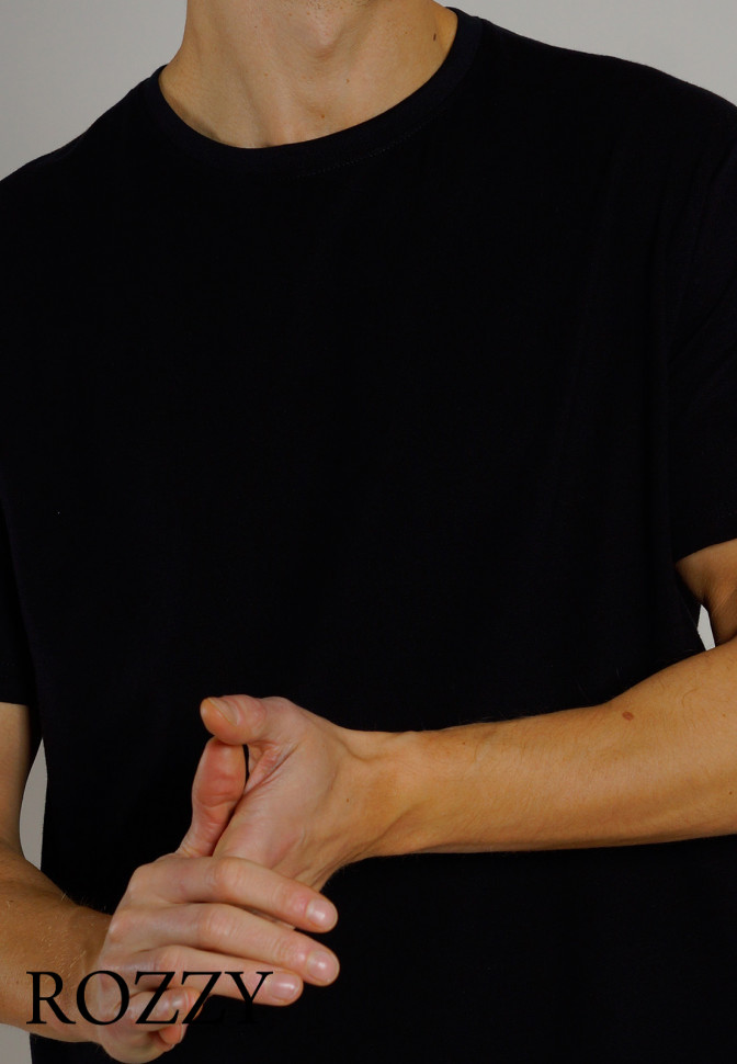 Футболка мужская Ceceba 001573/5XL черный (уп.2шт.)