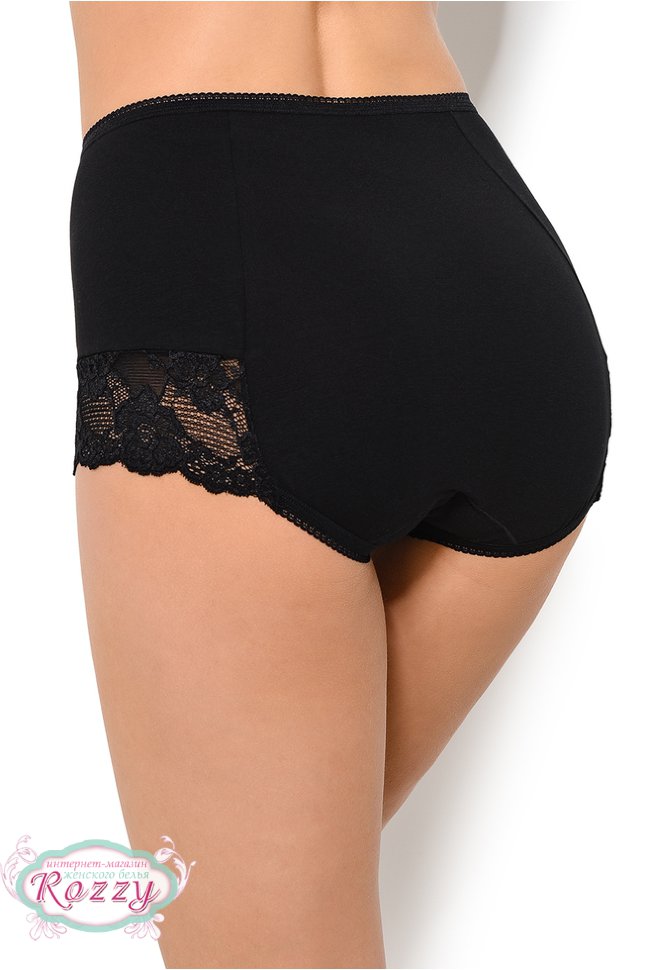 Трусы супер макси хлопковые Cote Coton 75304 белый, бежевый, черный (уп.2шт.)