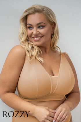 Бюстгальтер без косточек Kris Line Marcella Coffee бежевый