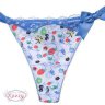 Трусы стринги Atlantic LP-1377 голубой 1