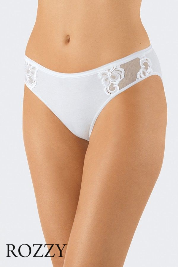 Трусы бикини хлопковые Nina Von C Slipboutique 4050880 белый