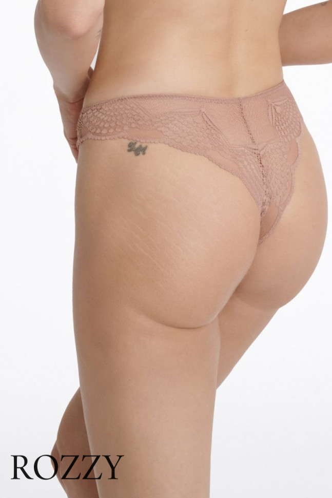 Трусы стринги Esotiq Song 41109 миндальный