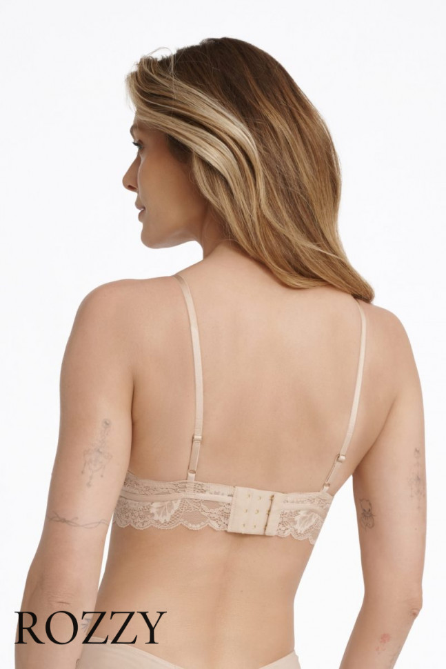 Бюстгальтер бюстье без косточек Esotiq Ivey 40887 светло-бежевый