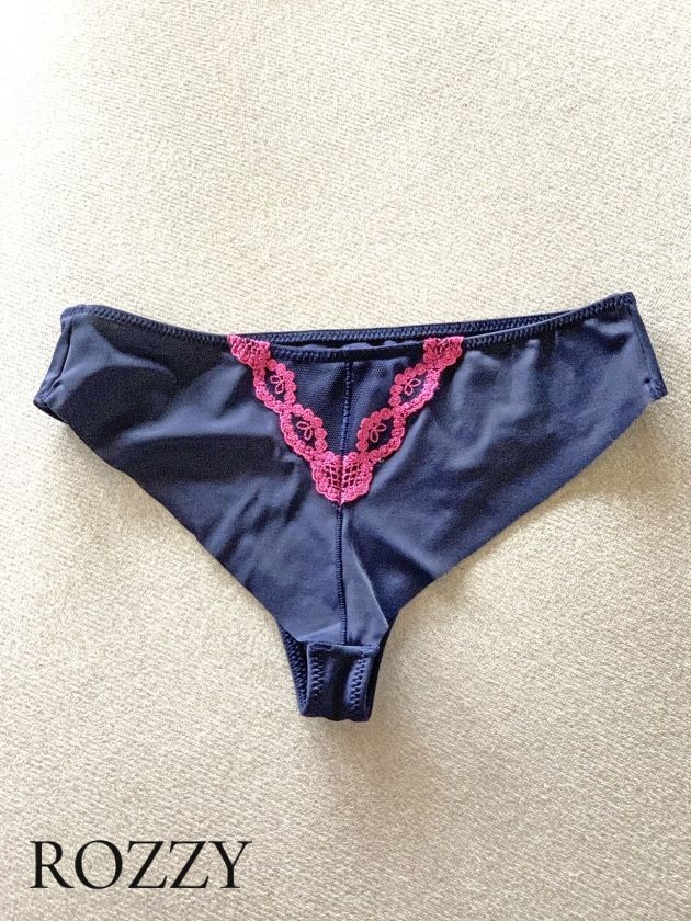 Трусы бразильяна обрезные Corin Sienna 41885 синий