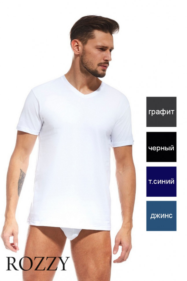 Футболка мужская Cornette 201 темно-синий