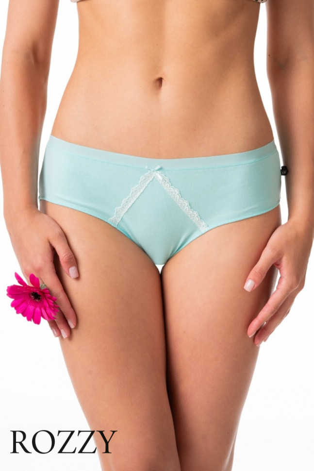 Трусы хипстеры хлопковые Key LPN 506 A24 мятный/лавандовый (уп.2шт.)