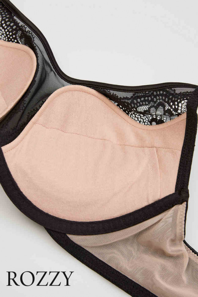 Бюстгальтер-топ пуш-ап Esotiq Crown/99X 43746 черный