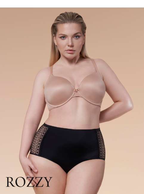 Трусы макси корректирующие Julimex Opal черный