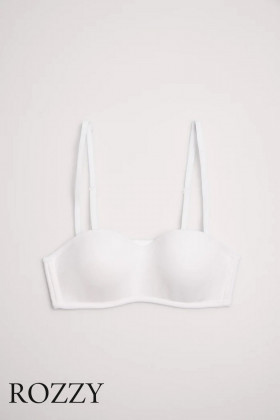 Бюстгальтер балконет без косточек хлопковый Ysabel Mora 18868 белый