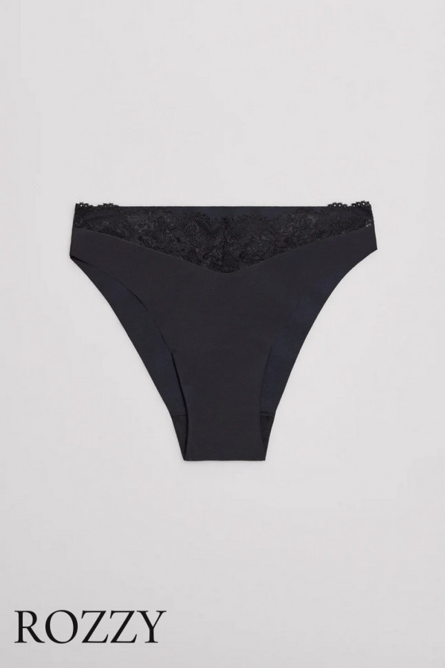 Трусы бикини обрезные Ysabel Mora 19038 черный