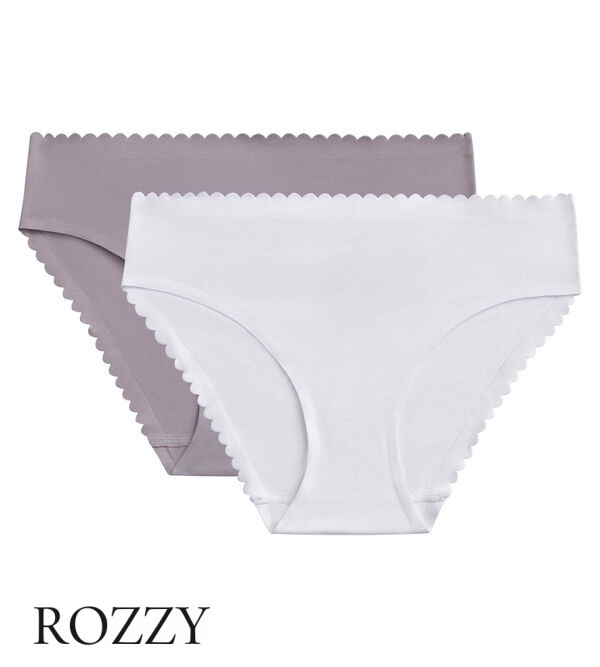 Трусы слипы хлопковые DIM Body Touch Easy 0DFQ белый/серый