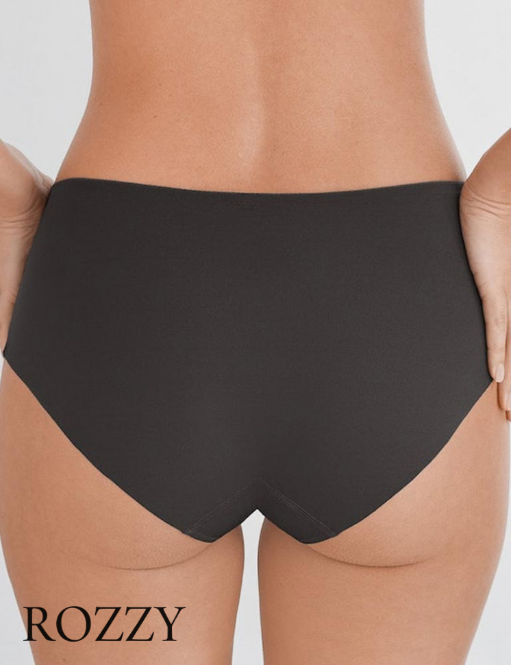 Трусы классика обрезные Felina Vision Deluxe 213289 темно-серый К+Ф