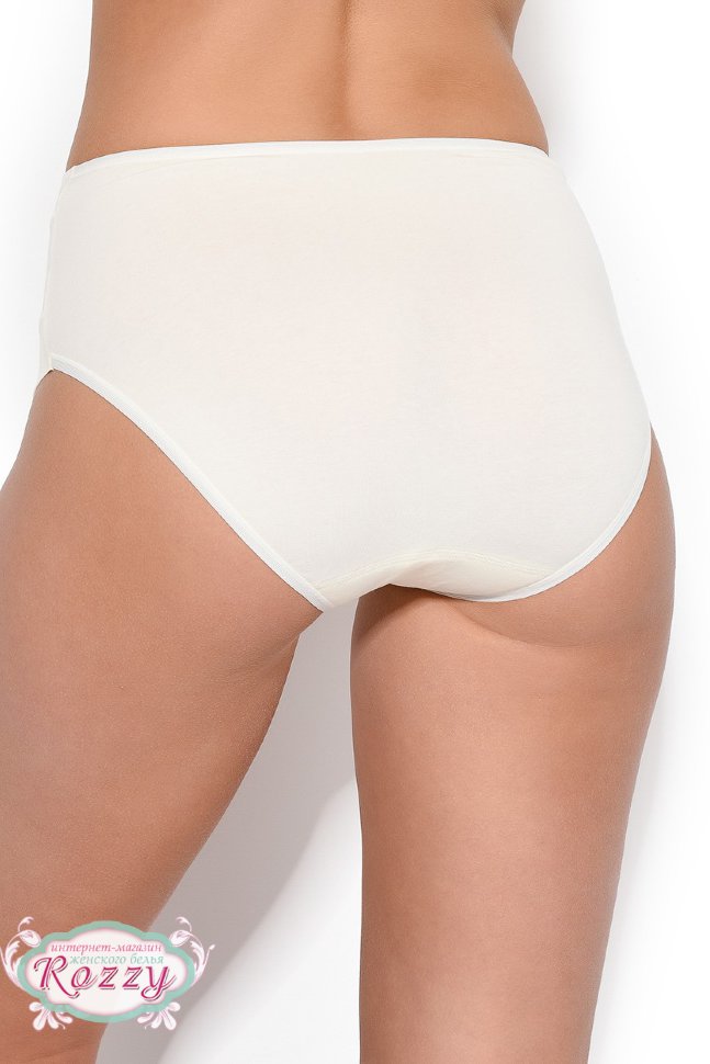 Трусы макси хлопковые Janira 31637 (уп.2шт.) белый, ванильный, песочный, черный