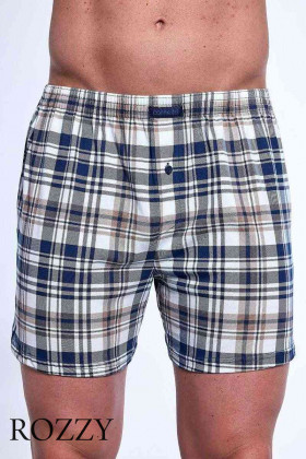 Трусы боксеры мужские Cornette 002/008-20 темно-синий/белый