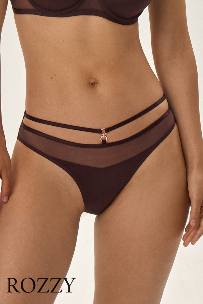 Трусы слипы Esotiq Ova/89X 41726 шоколадный