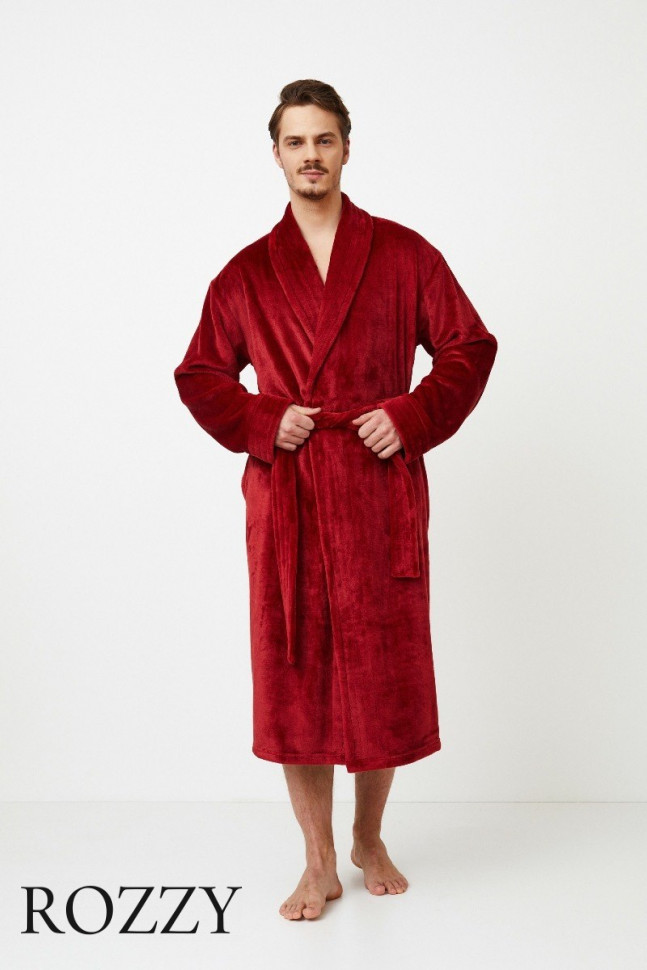 Халат мужской Aruelle Hendrix бургундское вино