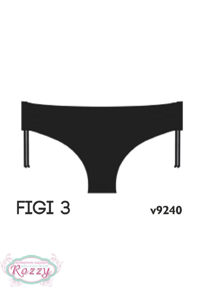 Трусы купальные слипы Lorin L8003/8/F черный