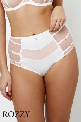 Трусы макси Subtille Teona Milk/Mocca молочный/мокка