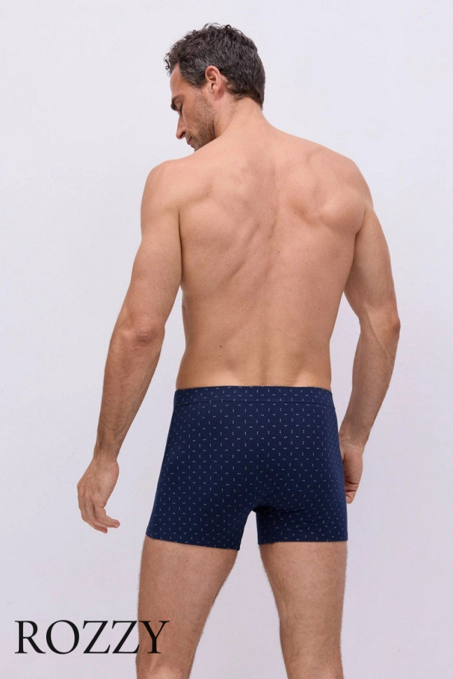 Трусы шорты мужские Ysabel Mora 20402 темно-синий/светло-серый (уп.2шт.)