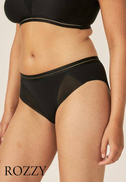 Трусы слипы обрезные Naturana The Monday 4659 черный К