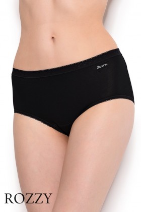 Трусы классика хлопковые Janira Esencial 31481 черный (уп.2шт.)