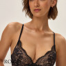 Бюстгальтер планж пуш-ап Esotiq Outline/61X 41786 черный