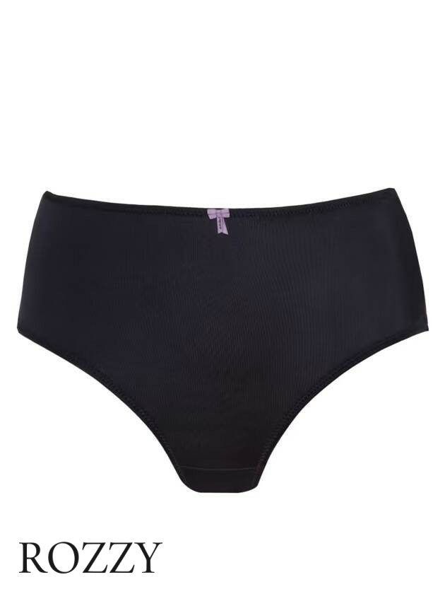 Трусы классика Corin Daisy 03722 черный/сиреневый 