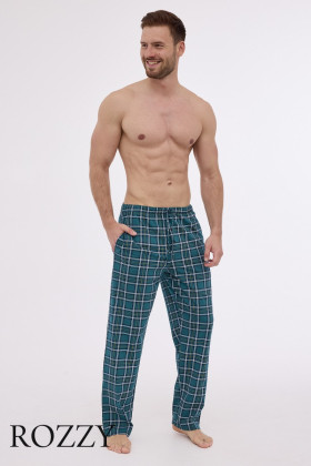Брюки пижамные мужские Cornette 691-7 зеленый/белый