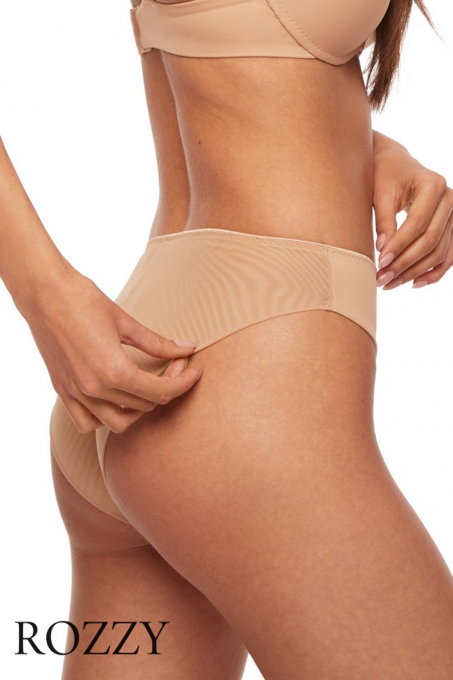 Трусы бразильяна Kinga Comfort B-861/2 миндальный